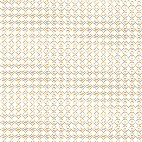 Lutèce 3309045122171 Tapete Geo Floral, beige von Lutèce