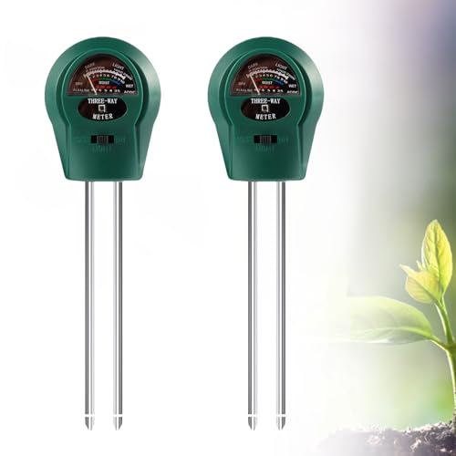 Boden Feuchtigkeitsmessgerät für Pflanzen, 3 in 1 Feuchtigkeitsmesser Pflanzen, Bodenmessgeräte mit PH/Feuchtigkeit/Licht, Bodentest Messgerät für Gartenarbeit, Landwirtschaft und Außen Pflanzen Boden Feuchtigkeitsmessgerät für Pflanzen, 3 in 1 Feuchtigkeitsmesser Pflanzen, Bodenmessgeräte mit PH/Feuchtigkeit/Licht, Bodentest Messgerät für Gartenarbeit, Landwirtschaft und Außen Pflanzen von Luthando