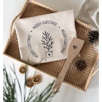 Geschirrtuch "Merry Christmas' | Küchenhandtuch Weihnachtsgeschenk Geschirrtuch "Merry Christmas' | Küchenhandtuch Weihnachtsgeschenk von LutifulThings