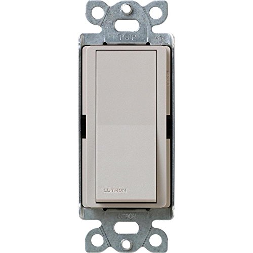 Lutron Claro On/Off Switch, 15-Amp, Single-Pole, SC-1PS-TP, Taupe Lutron Claro On/Off Switch, 15-Amp, Single-Pole, SC-1PS-TP, Taupe von Lutron