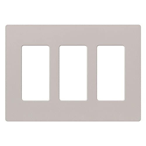 Lutron Claro Wandteller, 3-fach 1 Pack taupe von Lutron