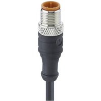 Lutronic 1210 05 302 2m Sensor-/Aktor-Anschlussleitung M12 Stecker, gerade 2m Polzahl: 5 5St. von Lutronic