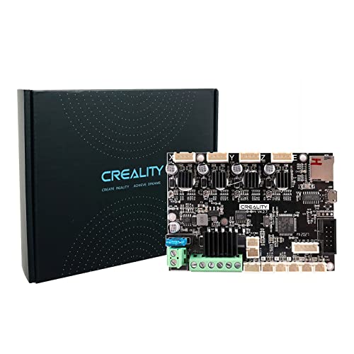 Offizielles Creality Motherboard Silent Mainboard V4.2.7 für Ender 3 mit extra 4 Düsen, 2PC4-M6 und 2PC4-M10 pneumatischer Armatur Offizielles Creality Motherboard Silent Mainboard V4.2.7 für Ender 3 mit extra 4 Düsen, 2PC4-M6 und 2PC4-M10 pneumatischer Armatur von Lutyr