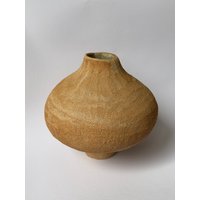 Handgefertigte Keramikvase | Strukturierte Vase Wohndekoration Keramikgefäß Modernes Keramikdekor von LuukStudio