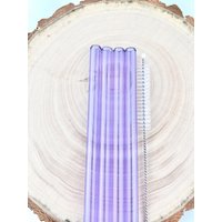 4Er Oder 8Er Pack Violette Glasstrohhalme - Purple Straw | Wiederverwendbare Strohhalme Lila Gastgeschenke Strohparty-Packung Strohpackungen 4Er Oder 8Er Pack Violette Glasstrohhalme - Purple Straw | Wiederverwendbare Strohhalme Lila Gastgeschenke Strohparty-Packung Strohpackungen von Luv4Erth
