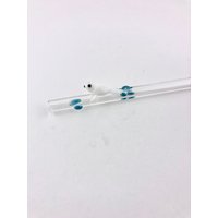 Baby Robbe Glasstrohhalme - Wiederverwendbare Strohhalme | Seehund Glasstrohhalme Geschenke Boba Smoothie Dünne von Luv4Erth
