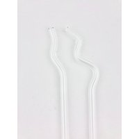Crazy Glass Stroh - Wiederverwendbare Strohhalme | Glastrinkhalm Biegsame Verrückte Glasstrohhalme Wiederverwendbarer Glasstrohhalm Einzigartiges von Luv4Erth