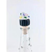 Glas Cupcake Flaschenverschluss | Handgefertigte Glasflasche Stopper Mit Einem Cupcake-Design Weinverschluss Bier Stopfen Einzigartige Geschenke von Luv4Erth