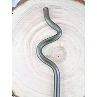 Graue Crazy Glass Stroh - Wiederverwendbare Strohhalme | Biegsame Verrückte Glasstrohhalme Grau Einzigartiges Geschenk von Luv4Erth