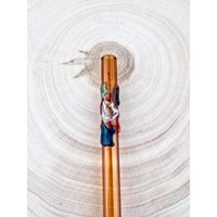 Handgemachter Herbst Blätter Glasstrohhalm Benutzerdefinierter Farbiger Wiederverwendbarer Strohhalm von Luv4Erth