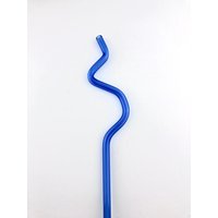 Hellblau Crazy Glass Stroh - Wiederverwendbare Strohhalme | Biegsame Verrückte Glasstrohhalme Blaue Einzigartiges Geschenk von Luv4Erth