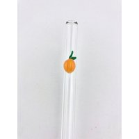 Peach Glass Stroh - Personalisierte Strohhalme | Wiederverwendbarer Strohhalm Glasstrohhalme Pfirsich Einzigartiges Geschenk Dünne Boba Smoothie Peach Glass Stroh - Personalisierte Strohhalme | Wiederverwendbarer Strohhalm Glasstrohhalme Pfirsich Einzigartiges Geschenk Dünne Boba Smoothie von Luv4Erth