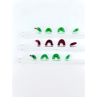 Serpent Glas Strohhalme - Wiederverwendbare Strohhalme | Glasstrohhalme Schlange Einzigartige Geschenke Boba Smoothie von Luv4Erth