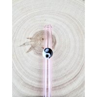 Yin Yang On Farbigen Glass Stroh - Personalisierte Strohhalme | Wiederverwendbare Glasstrohhalme Eco Freundliche Geschenke Yin Yang On Farbigen Glass Stroh - Personalisierte Strohhalme | Wiederverwendbare Glasstrohhalme Eco Freundliche Geschenke von Luv4Erth