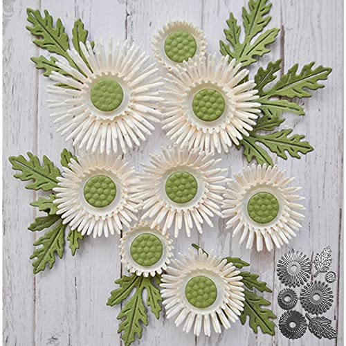 Luvadeyo Sunflowers Metal Cutting Dies, Valentine's Day Die Cuts for Scrapbooking DIY Album, Flower Leaf Card Making Decor Paper Craft Party Wedding Decorations Luvadeyo Sunflowers Metal Cutting Dies, Valentine's Day Die Cuts for Scrapbooking DIY Album, Flower Leaf Card Making Decor Paper Craft Party Wedding Decorations von Luvadeyo