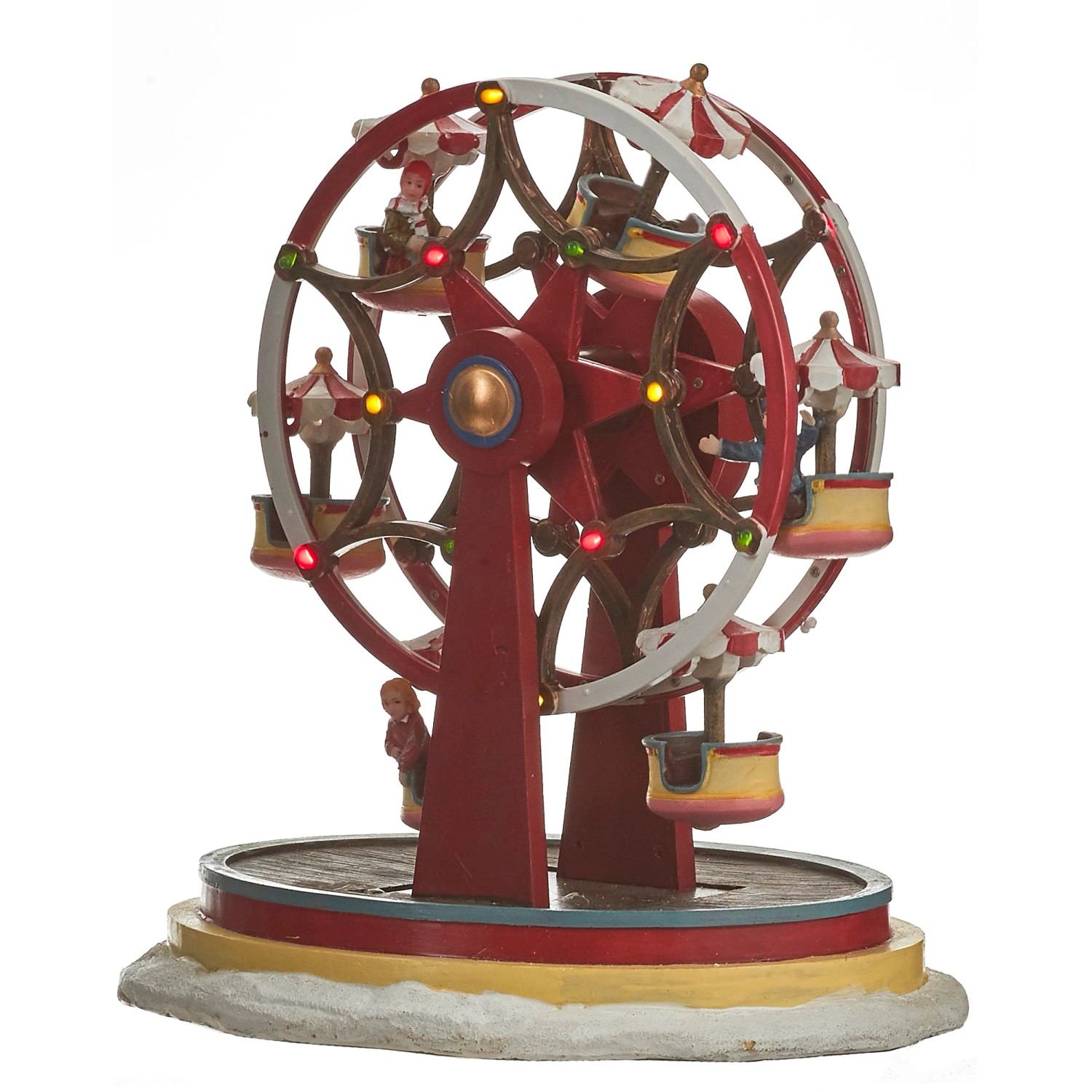 Luville Riesenrad Rot 19 cm x 17 cm x 21 cm Luville Riesenrad Rot 19 cm x 17 cm x 21 cm von Luville