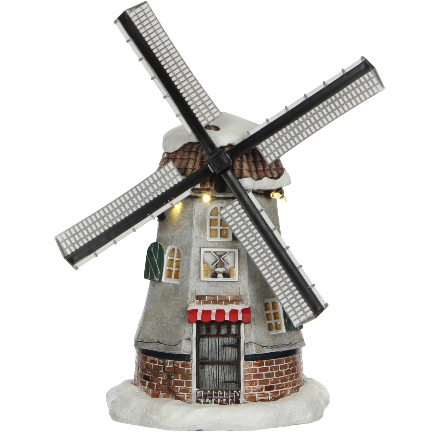 Mühle Batteriebetrieb L15,5 x B13 x H22,5 cm Mühle Batteriebetrieb L15,5 x B13 x H22,5 cm von Luville