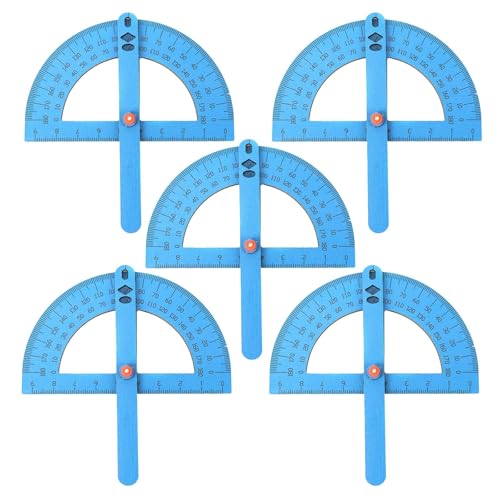 Luwecf 5x Holz Winkel Lineal DIY Kit Mathematik Lernen DIY Projekte Lehrmittel Kreative von Luwecf