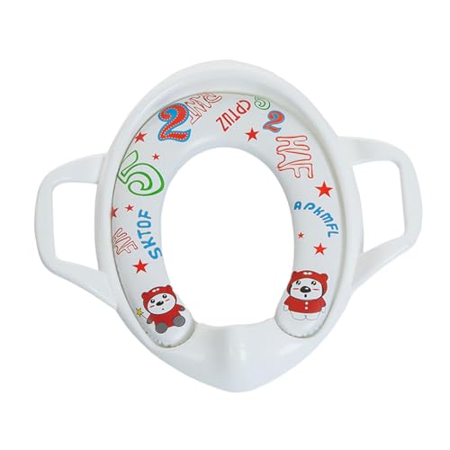 Luwecf Kinder Toilettensitz, Praktisch Und Stilvoll, für Unterwegs, Weiß Luwecf Kinder Toilettensitz, Praktisch Und Stilvoll, für Unterwegs, Weiß von Luwecf