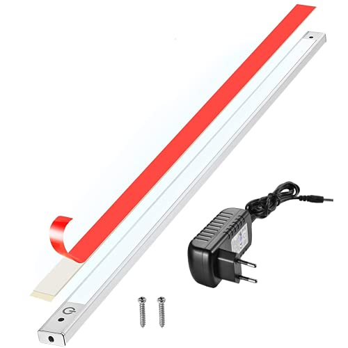 phonar Led Unterbauleuchte Küche 60cm - Küchenunterbauleuchte in kaltweiss I Einfache Montage I Inklusive Zubehör I 4000K Neutralweiß von phonar