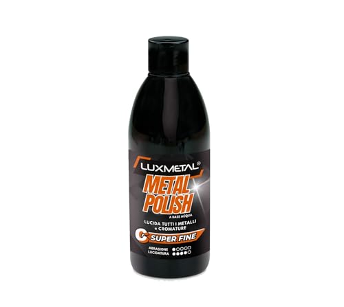 Lux Metal – Metallpolitur Polieren S. Fein C 250 g Schleifpaste Metallpolieren Edelstahl Aluminium Messing Bronze Kupfer beseitigt Oxidation Undurchsichtigkeit Spiegeleffekt Chrom Autokarosserien Lux Metal – Metallpolitur Polieren S. Fein C 250 g Schleifpaste Metallpolieren Edelstahl Aluminium Messing Bronze Kupfer beseitigt Oxidation Undurchsichtigkeit Spiegeleffekt Chrom Autokarosserien von Lux Metal