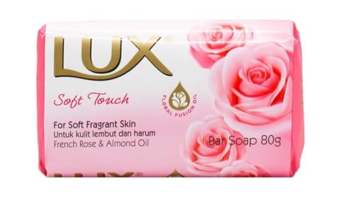 Lux Seife Soft Touch, Rosa und Mandelöl, 80 g, mehrfarbig, Einheitsgröße von Lux