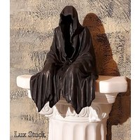 Sensenmann Reaper Kantenhocker Figur Indoor Outdoor Steinfigur Statue Deko Tod Sensenmann Reaper Kantenhocker Figur Indoor Outdoor Steinfigur Statue Deko Tod von LuxStuck