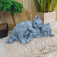 Steinfigur Katzen Kuschelnd Miezen Gartenfiguren Frostfest Steinguss Garten Steinfigur Katzen Kuschelnd Miezen Gartenfiguren Frostfest Steinguss Garten von LuxStuck