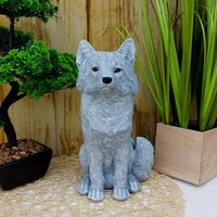 Steinguss Fuchs | 30cm Steinfigur Gartenfigur Gartendeko Frost - Wetterfest Massiv Beton Steinguss Fuchs | 30cm Steinfigur Gartenfigur Gartendeko Frost - Wetterfest Massiv Beton von LuxStuck