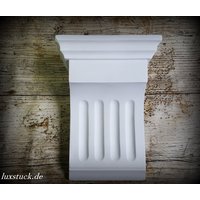 Wandkonsole Gips, Dekoration Stuckkonsole Wanddekoration von LuxStuck