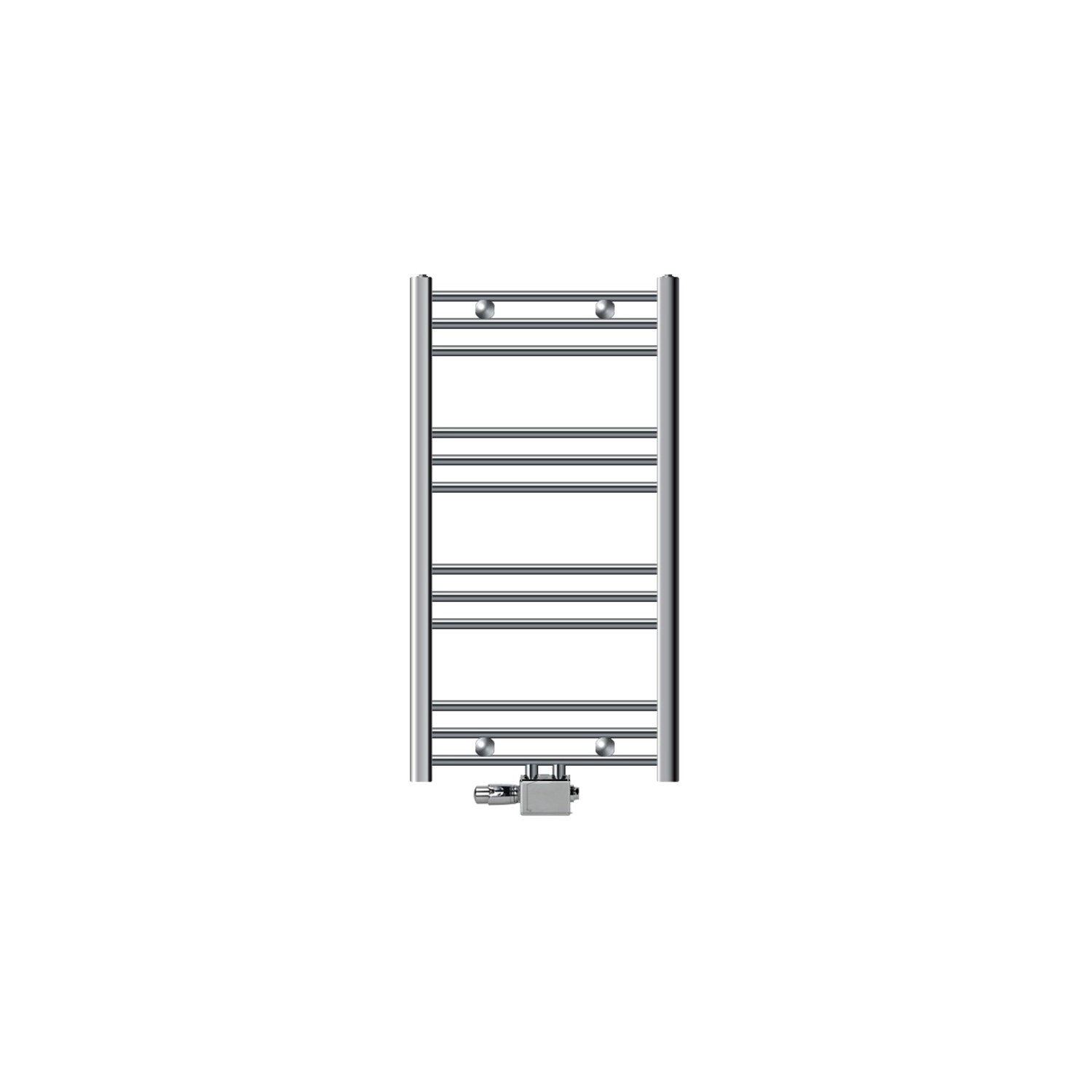 LuxeBath Badheizkörper 50x80 cm Chrom Gebogen Anschlussgarnitur Universal Eck LuxeBath Badheizkörper 50x80 cm Chrom Gebogen Anschlussgarnitur Universal Eck von LuxeBath