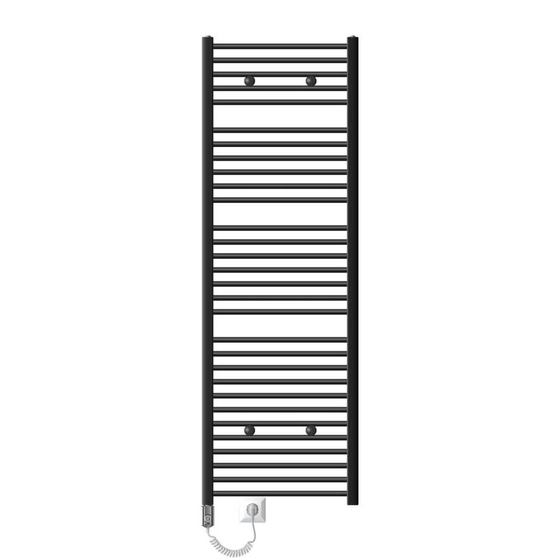 LuxeBath Badheizkörper Elektrisch mit Heizstab 900W 600x1800 mm Anthrazit von LuxeBath