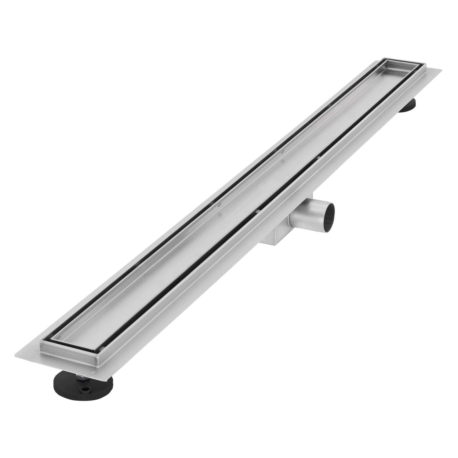 LuxeBath Duschrinne 90cm 2in1 Befliesbar Extra Flach Silber Doppelseitige LuxeBath Duschrinne 90cm 2in1 Befliesbar Extra Flach Silber Doppelseitige von LuxeBath