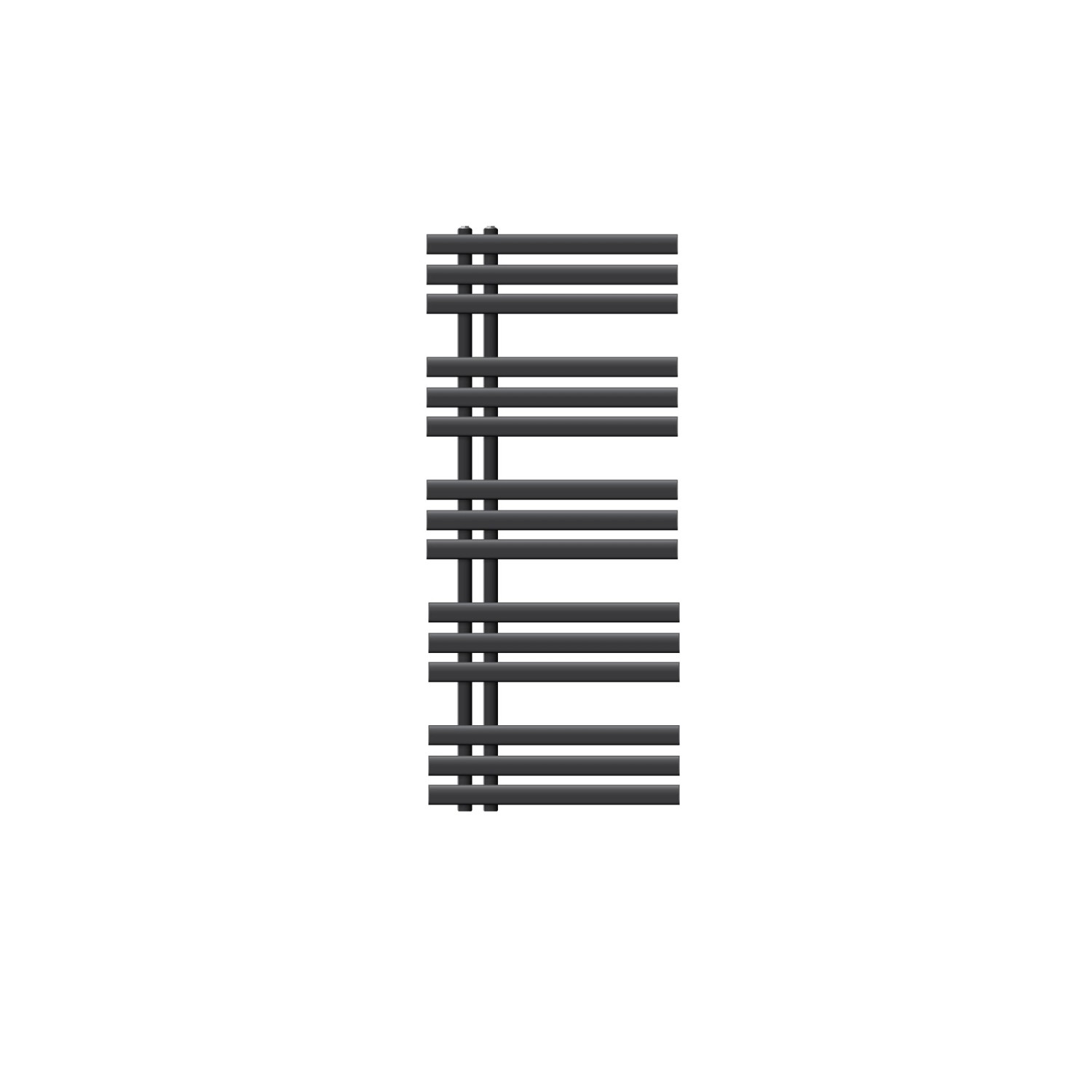 LuxeBath Iron EM Badheizkörper 500x1200mm Anthrazit Paneelheizkörper Heizung von LuxeBath