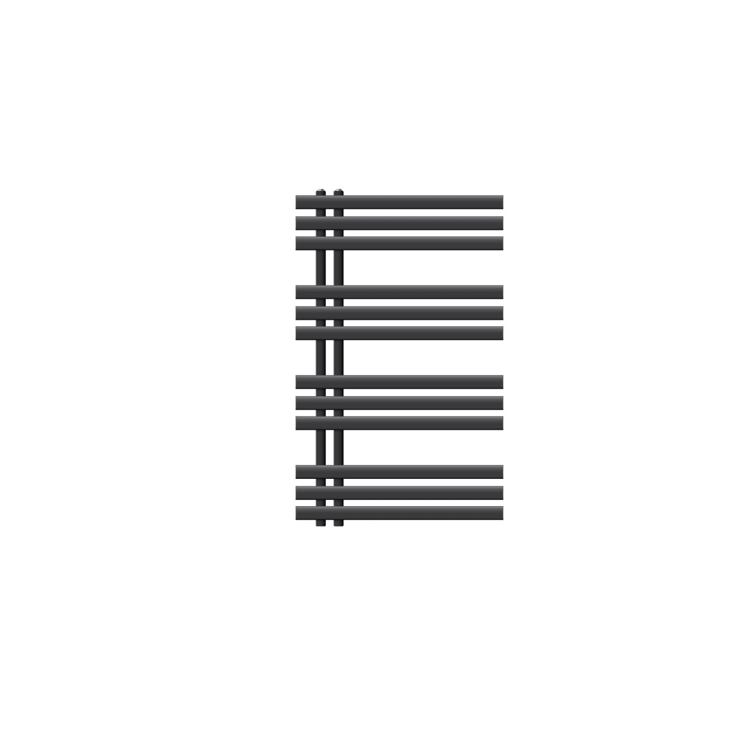 LuxeBath Iron EM Badheizkörper 600x1000mm Anthrazit Paneelheizkörper Radiator von LuxeBath