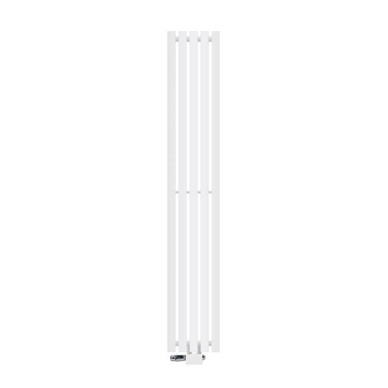LuxeBath Paneelheizkörper Stella 260x1600mm Weiß mit Thermostat Universal Eck von LuxeBath