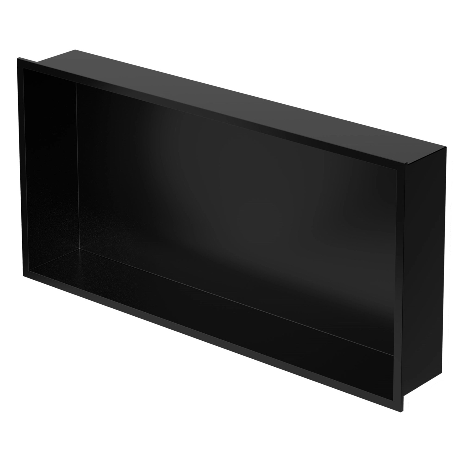 LuxeBath Wandnische aus Edelstahl 60x30x10 cm Schwarz Duschnische mit Rahmen LuxeBath Wandnische aus Edelstahl 60x30x10 cm Schwarz Duschnische mit Rahmen von LuxeBath