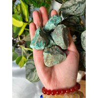 Chrysocolla | Kleiner Mittelgroßer Großer Natürlicher Blauer Chrysocolla Kristalle Für Harmonie, Ethisch Beschaffte von LuxeCrystalsShop