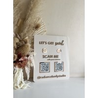 Großes Qr Code Instagram Oder Facebook Scan Schild Acryl - Let's Get Social Version Großes Qr Code Instagram Oder Facebook Scan Schild Acryl - Let's Get Social Version von LuxeDecorByLisa1
