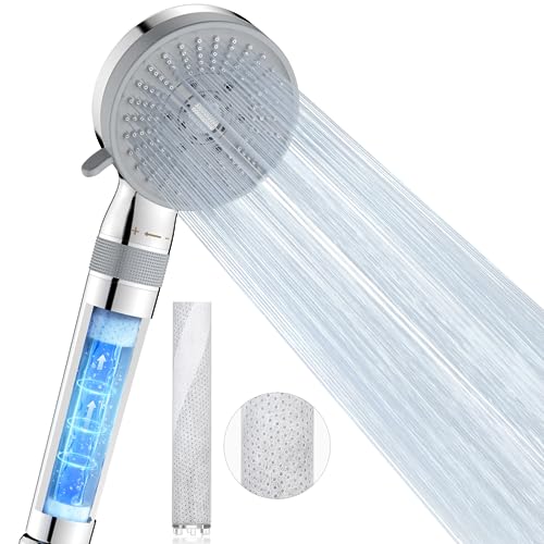 Luxear Wassersparender Duschkopf mit Filter 2er, Kalkfilter Handbrause mit 5 Strahlarten, Duschbrause Druckerhöhend, Selbstreinigend TPR-Düse Hocheffizienter Filtration Regendusche Duschkopf Luxear Wassersparender Duschkopf mit Filter 2er, Kalkfilter Handbrause mit 5 Strahlarten, Duschbrause Druckerhöhend, Selbstreinigend TPR-Düse Hocheffizienter Filtration Regendusche Duschkopf von Luxear