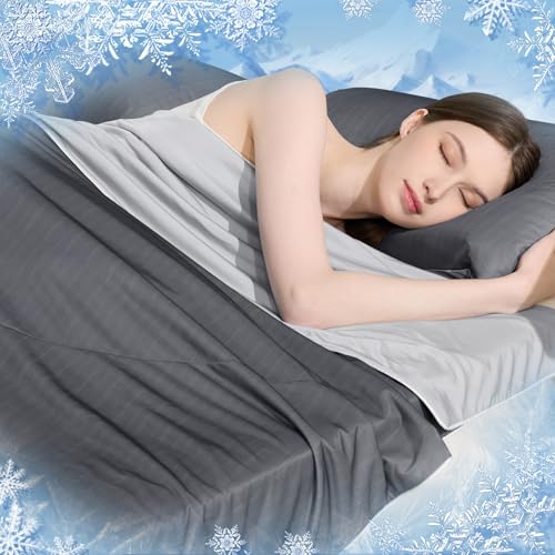 Luxear Kühldecke Sommer Atmungsaktive Decke mit Arc-Chill Q-MAX 0,5 - Leichte Bettdecke Kühlende Decke für heiße Nächte - 200x220cm Grau Luxear Kühldecke Sommer Atmungsaktive Decke mit Arc-Chill Q-MAX 0,5 - Leichte Bettdecke Kühlende Decke für heiße Nächte - 200x220cm Grau von Luxear