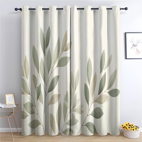 Luxfieo Blätter Vorhänge Botanische Blätter Modern Vorhang Blickdicht Gardinen Verdunklungsvorhänge mit Ösen Thermovorhang für Wohnzimmer Schlafzimmer Fenster Deko 2er Set H 245 x B 140 cm W#139 Luxfieo Blätter Vorhänge Botanische Blätter Modern Vorhang Blickdicht Gardinen Verdunklungsvorhänge mit Ösen Thermovorhang für Wohnzimmer Schlafzimmer Fenster Deko 2er Set H 245 x B 140 cm W#139 von Luxfieo