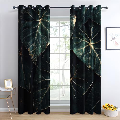 Luxfieo Blätter Vorhänge Smaragdgrüne Blätter Vorhang Blickdicht Gardinen Verdunklungsvorhänge mit Ösen Thermovorhang für Wohnzimmer Schlafzimmer Fenster Deko 2er Set H 245 x B 140 cm U#361 Luxfieo Blätter Vorhänge Smaragdgrüne Blätter Vorhang Blickdicht Gardinen Verdunklungsvorhänge mit Ösen Thermovorhang für Wohnzimmer Schlafzimmer Fenster Deko 2er Set H 245 x B 140 cm U#361 von Luxfieo