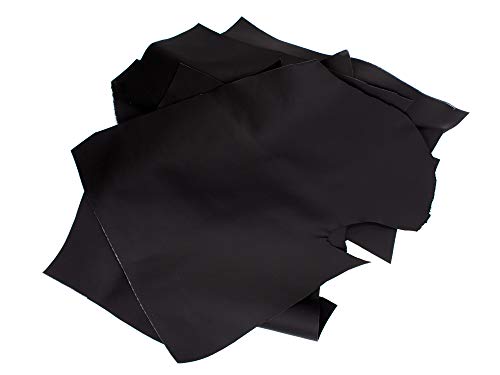 Luxflair Hochwertige Premium-Lederreste 1kg in unterschiedlicher Zusammenstellung. Lederstücke zum Basteln, Nähen, 100% Echtleder von Luxflair