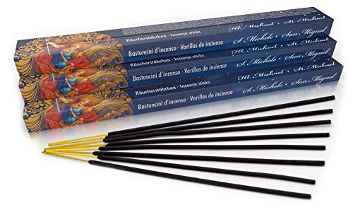 Premium Räucherstäbchen Erzengel Michael: natürlich traditionell aus Indien in fairer Herstellung. Großpackung mit 10 Boxen = 80 Stück je 45min. Heiliger Kirchen-Duft Premium Räucherstäbchen Erzengel Michael: natürlich traditionell aus Indien in fairer Herstellung. Großpackung mit 10 Boxen = 80 Stück je 45min. Heiliger Kirchen-Duft von Luxflair
