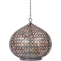 LUXFORM Außen-Tischleuchte "Wiederaufladbare USB-Gartenlampe - Edessa" LED-Modul 1 Stk. Ausgestattet mit Kunststoffkerze mit flackernder LED von Luxform