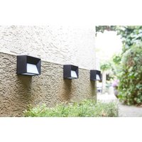 LUXFORM Außen-Wandleuchte "Solar-Intelligente Hybrid-Wandleuchte - Maryland", Leuchtmittel LED-Modul LED fest integriert, Nach oben und unten strahlende Wandleuchte LUXFORM Außen-Wandleuchte "Solar-Intelligente Hybrid-Wandleuchte - Maryland", Leuchtmittel LED-Modul LED fest integriert, Nach oben und unten strahlende Wandleuchte von Luxform