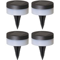 LUXFORM Gartenleuchte "Solar-Erdspießleuchten - Avignon - 4 St - LED", Leuchtmittel LED-Modul LED fest integriert, Ganzjährig Solar LUXFORM Gartenleuchte "Solar-Erdspießleuchten - Avignon - 4 St - LED", Leuchtmittel LED-Modul LED fest integriert, Ganzjährig Solar von Luxform