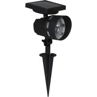 LUXFORM Gartenstrahler "Solar-Intelligente Hybrid-Erdspießleuchte -Montana" LED-Modul 1 Stk. Für den Außenbereich geeignet IP33 von Luxform