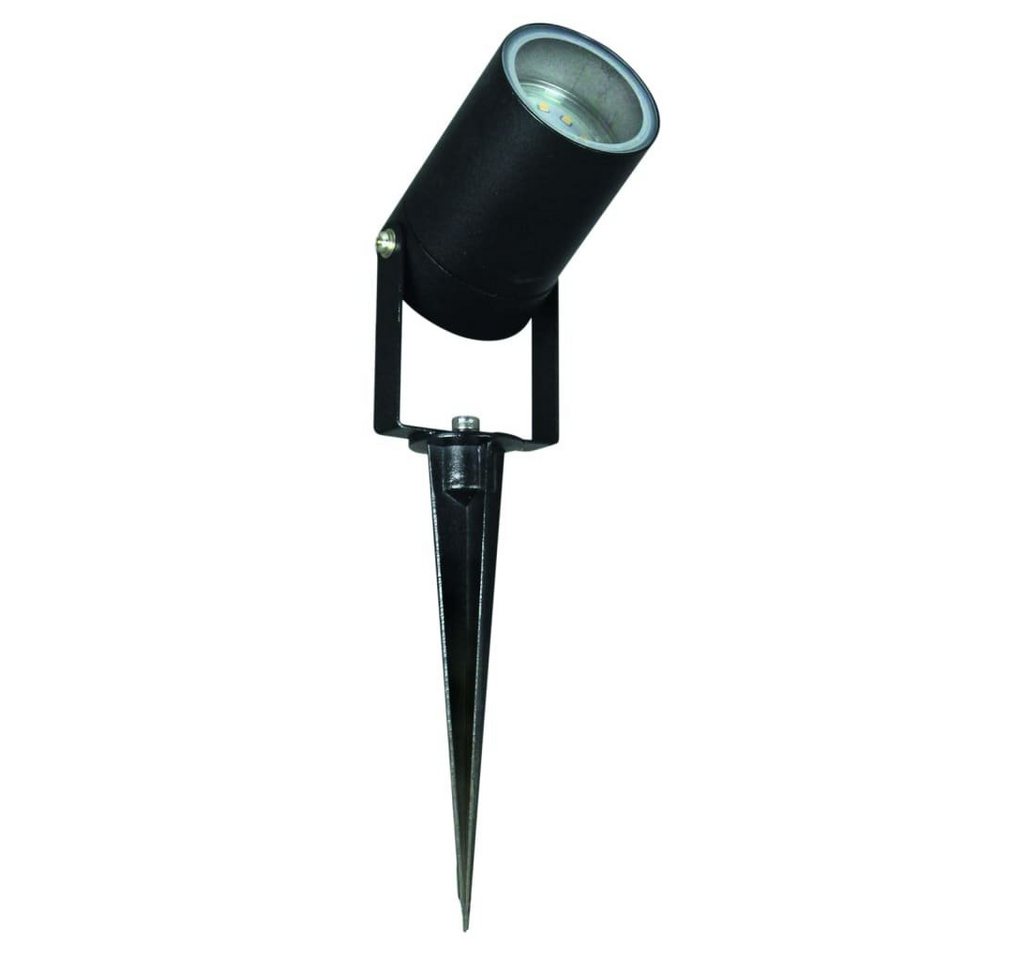 Luxform Außen-Wandleuchte LED-Gartenstrahler Onyx 230 V 4 W Anthrazit von Luxform
